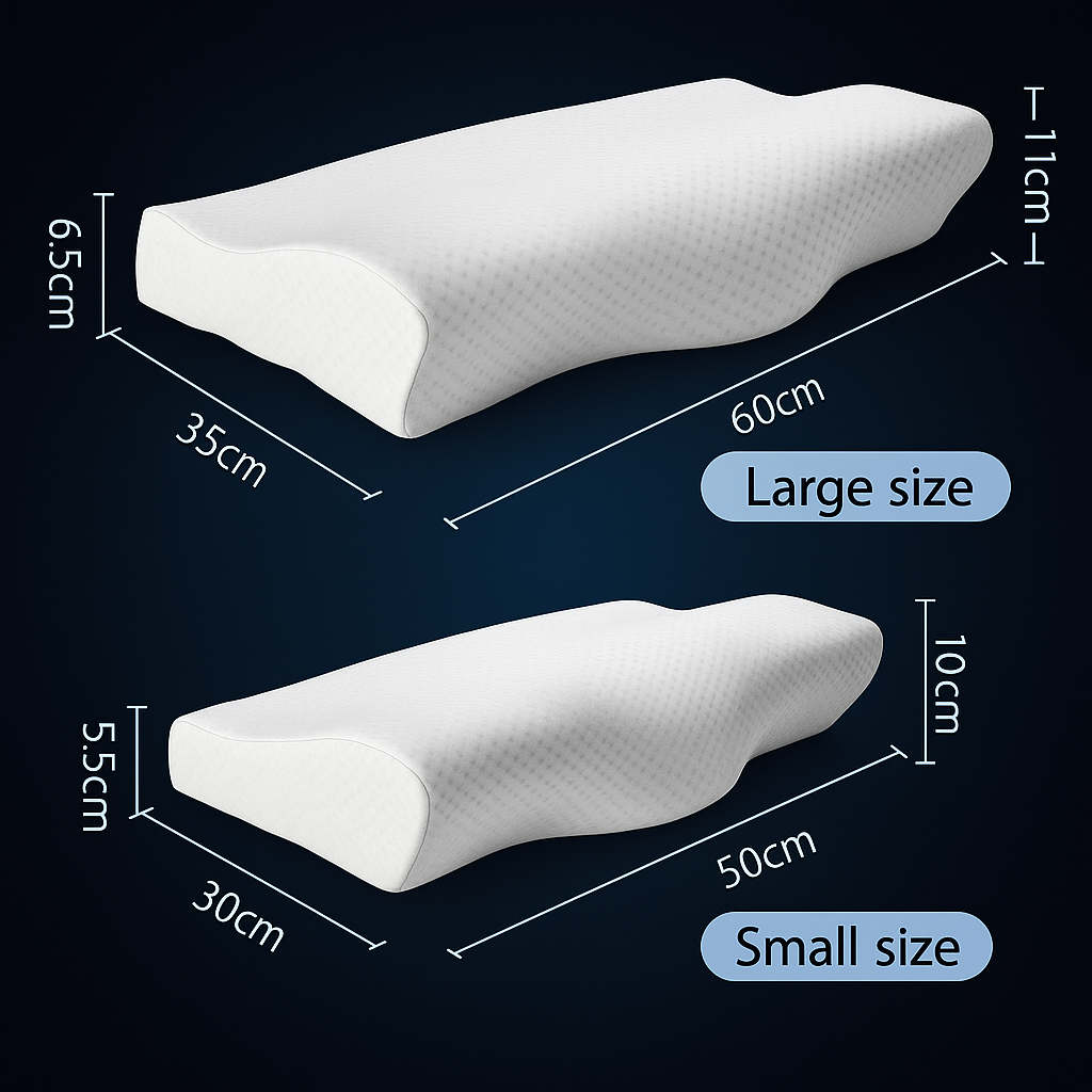OrthoDreem™ Memory Foam Bed Orthopedic Pillow Neck Protection