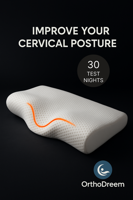 OrthoDreem™ Memory Foam Bed Orthopedic Pillow Neck Protection