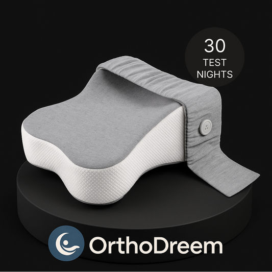 OrthoDreem™ Orthopedic Slow Rebound Memory Cotton Clamp Leg Pillow