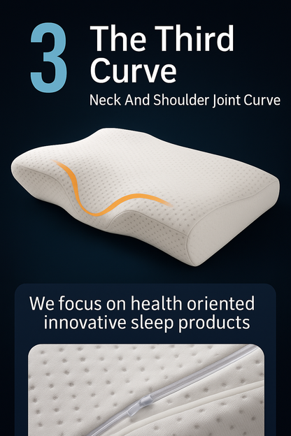 OrthoDreem™ Memory Foam Bed Orthopedic Pillow Neck Protection