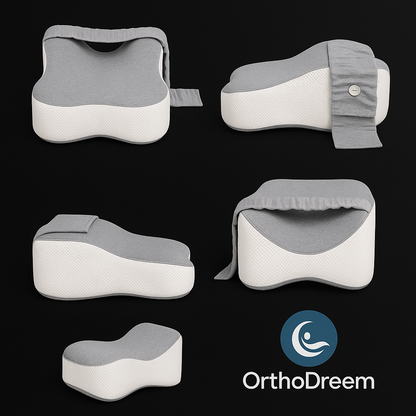 OrthoDreem™ Orthopedic Slow Rebound Memory Cotton Clamp Leg Pillow